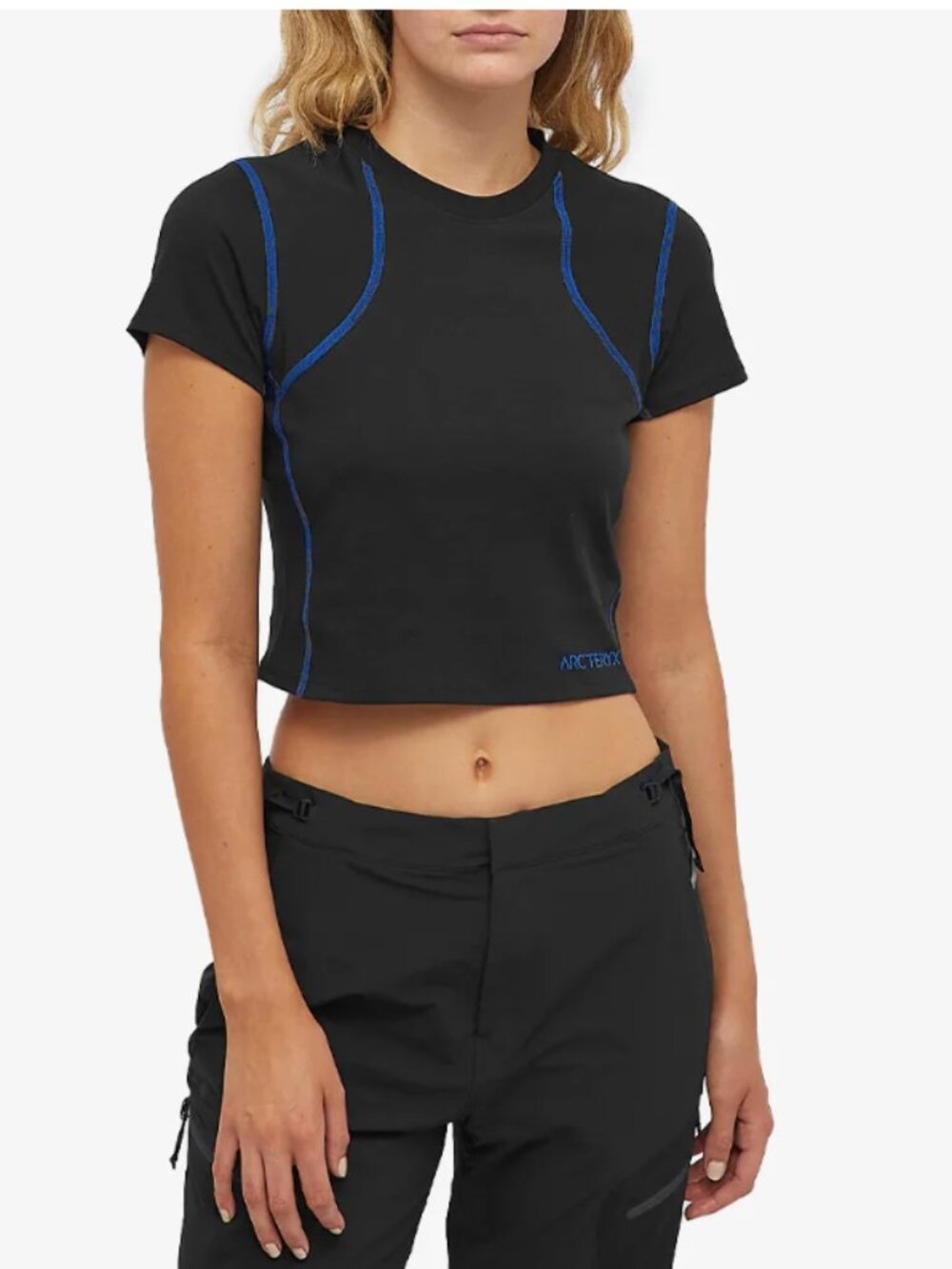 Arc'teryx System A Alesa SS Women's Tee - Black/Vitality